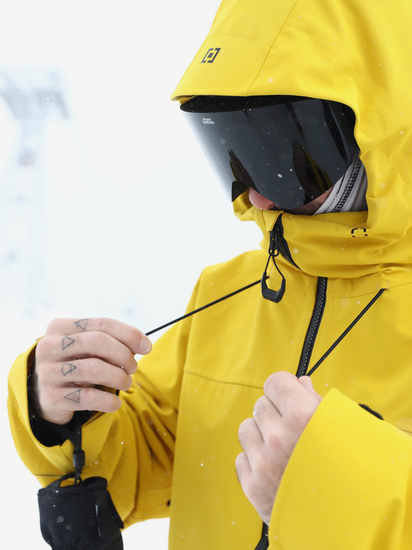 Horsefeathers Μπουφάν Terra 3 στρώσεων - θειάφι Horsefeathers