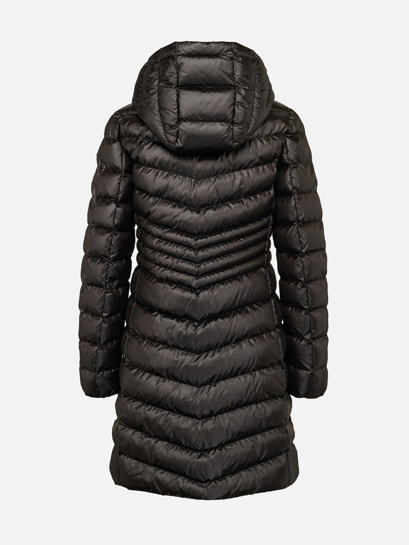 Geox Μαύρο γυναικείο παλτό Geox Zosma