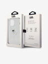 Karl Lagerfeld Karl Lagerfeld IML Choupette MagSafe Back Cover για iPhone 15 Pro Max Διαφανές