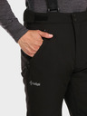 Kilpi Μαύρο ανδρικό παντελόνι σκι Kilpi METHONE