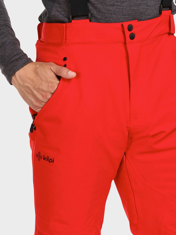 Kilpi Κόκκινο ανδρικό παντελόνι σκι Kilpi METHONE