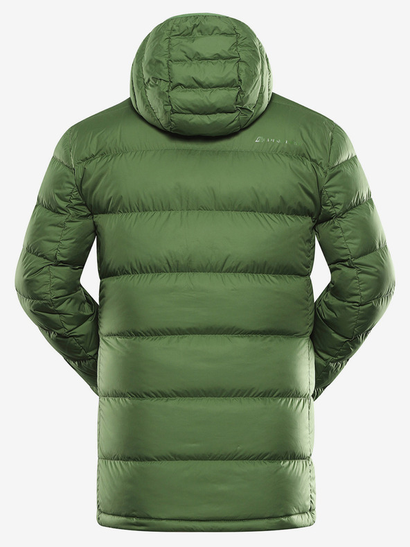 ALPINE PRO Ανδρικό χειμερινό πουπουλένιο μπουφάν με dwr ALPINE PRO ROGIT treetop