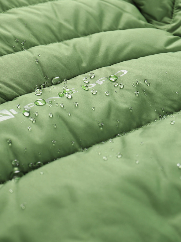 ALPINE PRO Ανδρικό χειμερινό πουπουλένιο μπουφάν με dwr ALPINE PRO ROGIT treetop