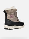 Geox Μπεζ παιδικά χειμερινά παπούτσια Geox Flexyper B Ab