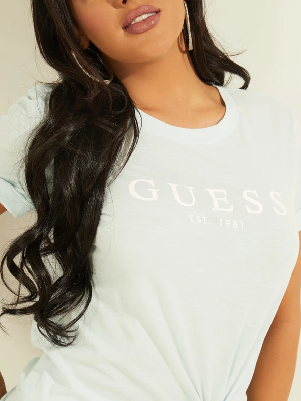Guess Γυναικείο μπλουζάκι Guess Mint
