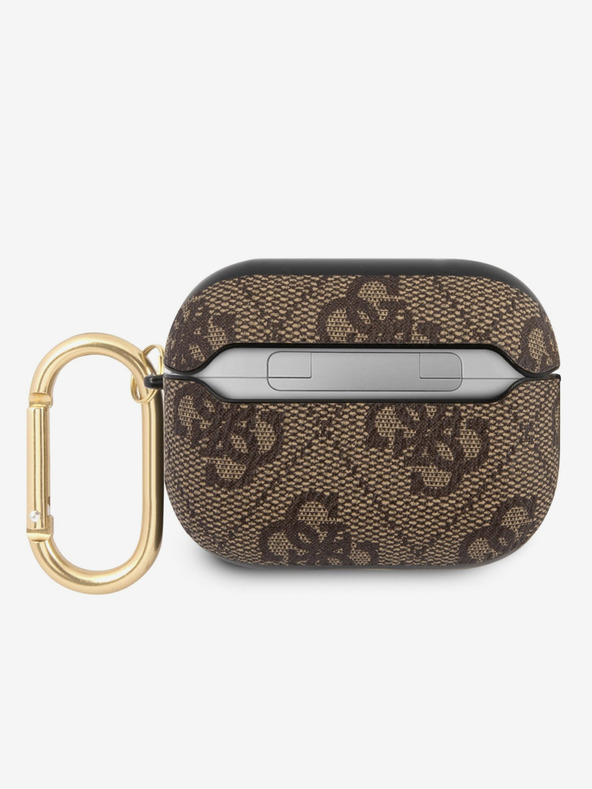 Guess 4G Script PC/PU Airpods Pro Brown Case