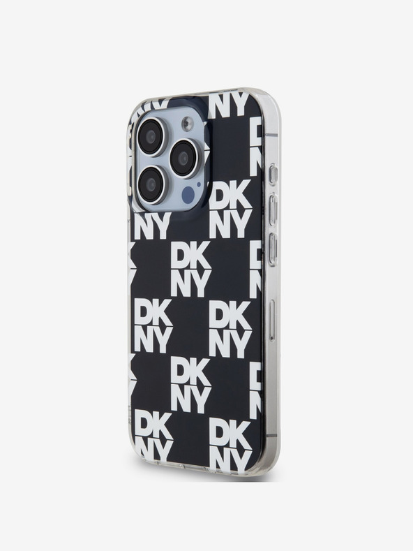 DKNY Κάλυμμα πλάτης PC/TPU με καρό μοτίβο για iPhone 14 Pro Max Μαύρο DKNY