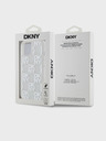 DKNY Υγρή γκλίτερ καρό μοτίβο πίσω κάλυμμα για iPhone 15 Διαφανές DKNY