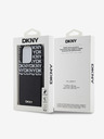 DKNY PU Leather Repeat Pattern Card Pocket Back Cover for iPhone 14 Pro Max Black DKNY