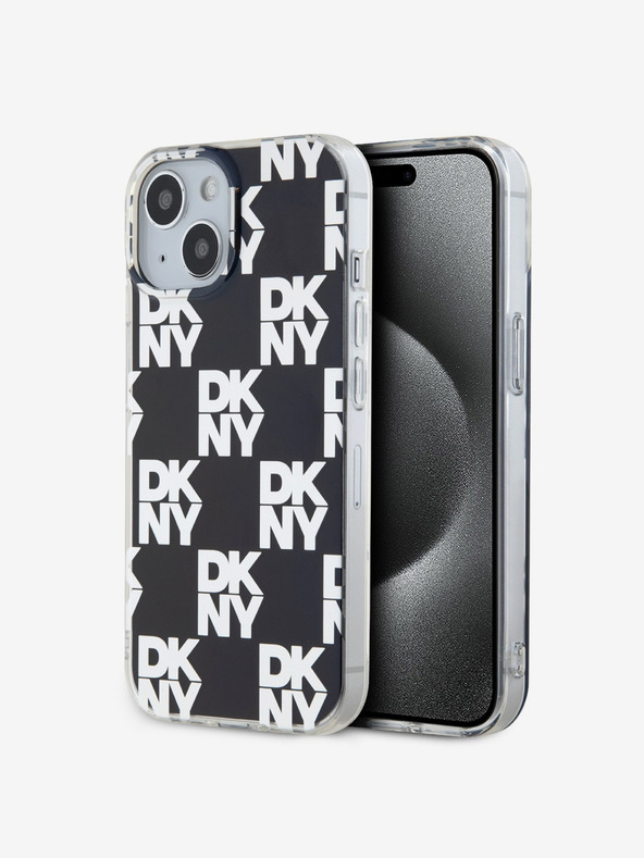 DKNY Πίσω κάλυμμα PC/TPU με καρό μοτίβο για iPhone 14 Μαύρο DKNY