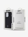 DKNY PU Leather Stack Logo Magsafe Back Cover για iPhone 15 Pro Max Μαύρο DKNY