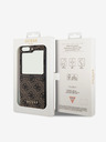 Guess Guess 4G Charm πίσω κάλυμμα για Samsung Galaxy Z Flip 5 καφέ