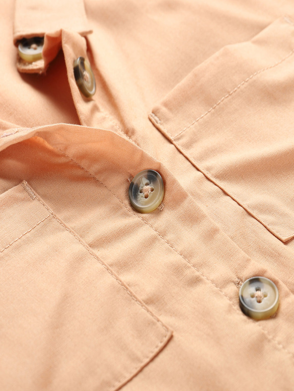 NAX Καφέ φόρεμα για κορίτσια NAX Erfo