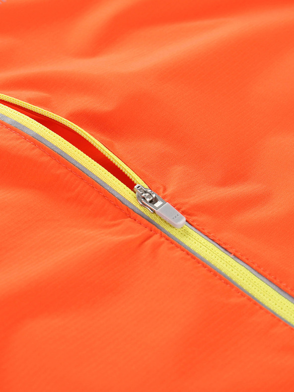 ALPINE PRO Παιδικό υπερελαφρύ μπουφάν με επεξεργασία dwr ALPINE PRO SPINO πορτοκαλί