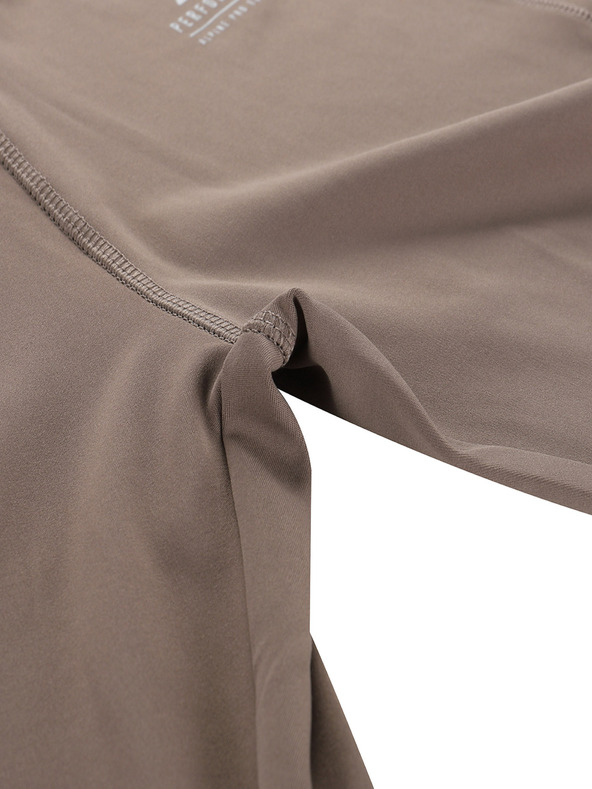 ALPINE PRO Γυναικείο αθλητικό κολάν ALPINE PRO MARDA καφέ