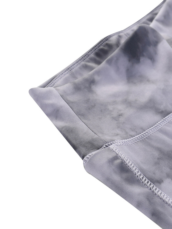 ALPINE PRO Γυναικείο αθλητικό κολάν ALPINE PRO MARDA γκρι