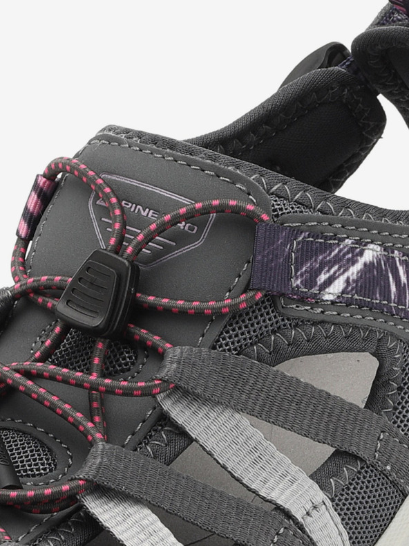 ALPINE PRO Γυναικεία καλοκαιρινά σανδάλια εξωτερικού χώρου ALPINE PRO SAGRA καπνιστό μαργαριτάρι