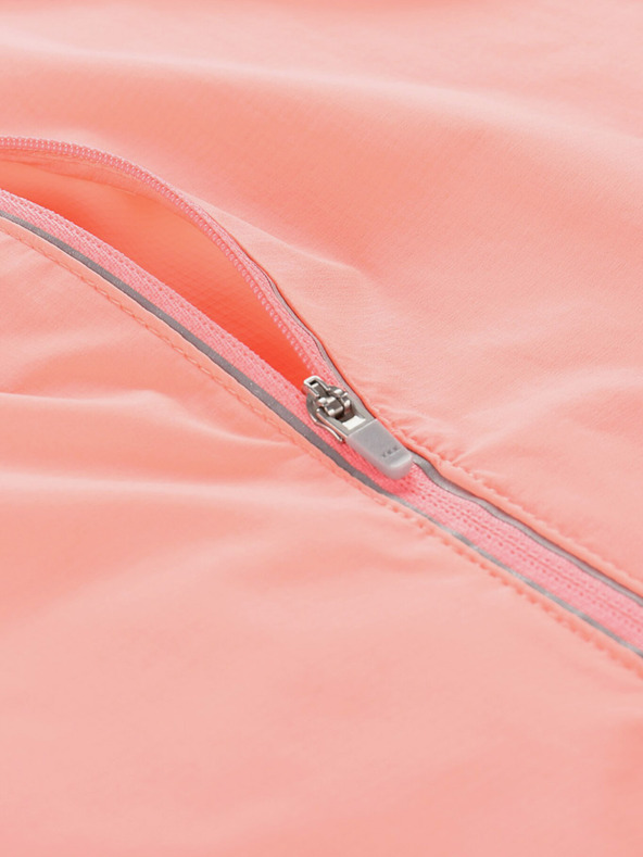 ALPINE PRO Γυναικείο υπέρβαρο μπουφάν με dwr ALPINE PRO SPINA neon salmon