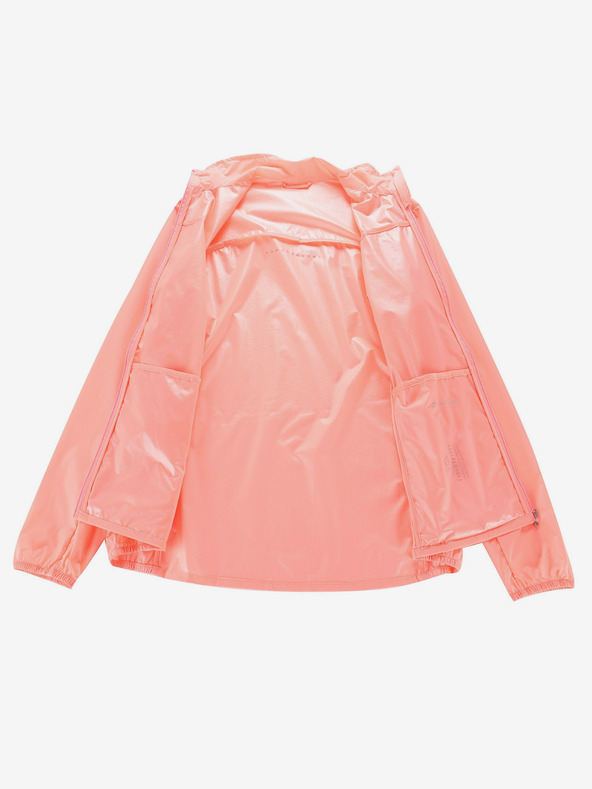 ALPINE PRO Γυναικείο υπέρβαρο μπουφάν με dwr ALPINE PRO SPINA neon salmon