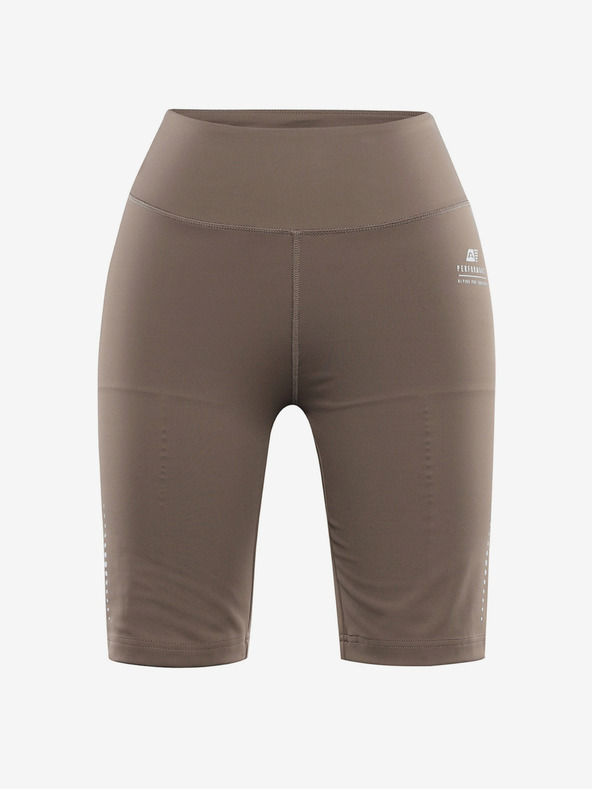 ALPINE PRO Γυναικείο κοντό κολάν ALPINE PRO GARELA καρυδιά