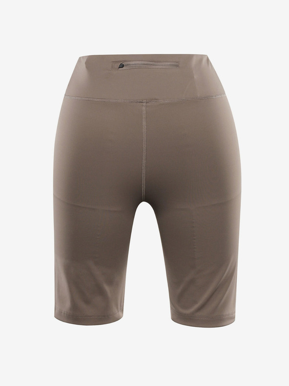 ALPINE PRO Γυναικείο κοντό κολάν ALPINE PRO GARELA καρυδιά