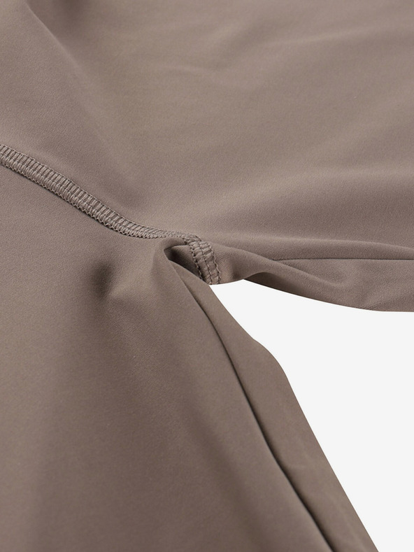 ALPINE PRO Γυναικείο κοντό κολάν ALPINE PRO GARELA καρυδιά