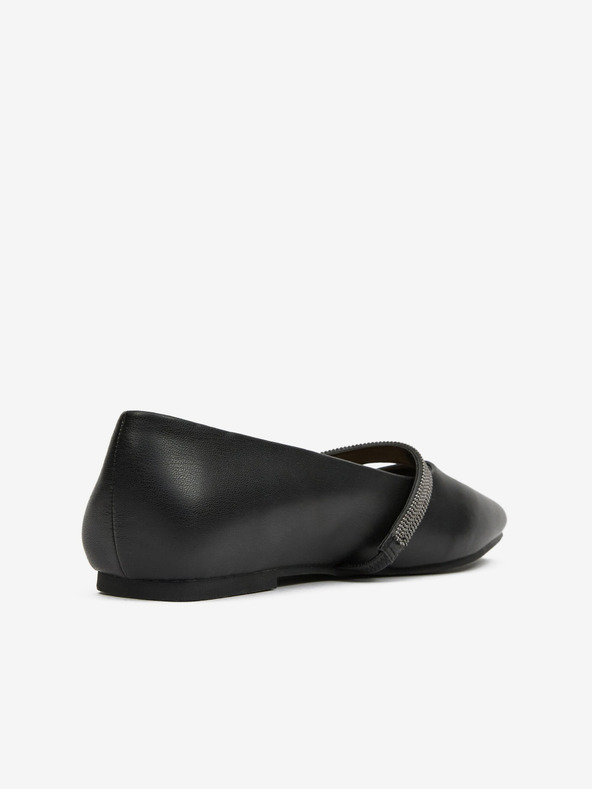 Orsay Μαύρες γυναικείες μπαλαρίνες ORSAY