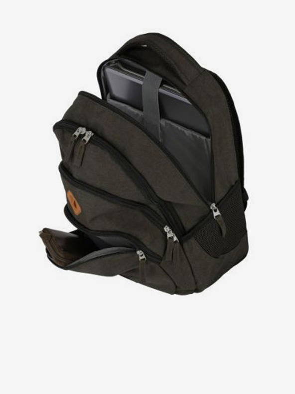 Travelite Travelite Basics Melange σκούρο καφέ σακίδιο