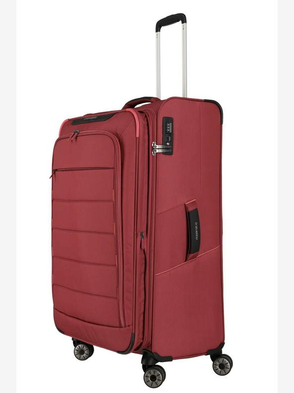Travelite Travelite Skaii 4w L - κόκκινο
