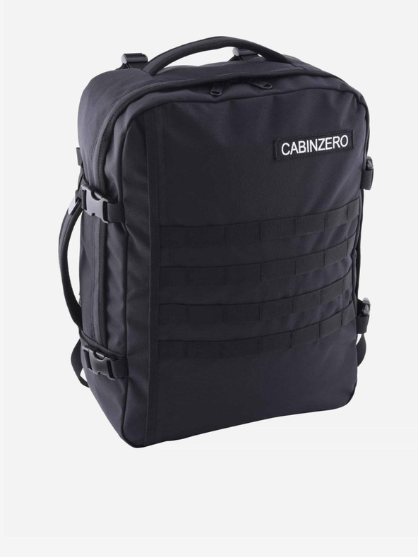 CabinZero Μαύρο σακίδιο πλάτης CabinZero Military 36L Absolute Black