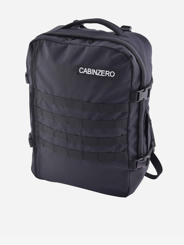 CabinZero Μαύρο σακίδιο πλάτης CabinZero Military 36L Absolute Black