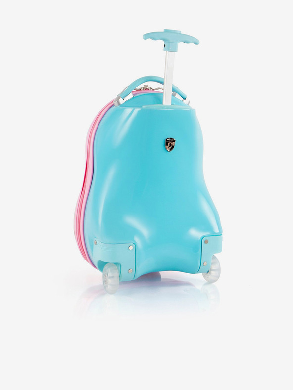 Heys Μπλε παιδική βαλίτσα Heys Trolls τυρκουάζ