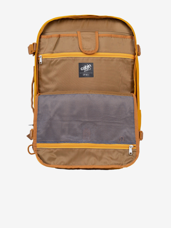 CabinZero Πορτοκαλί unisex σακίδιο πλάτης CabinZero Classic Pro Orange Chill (42L)