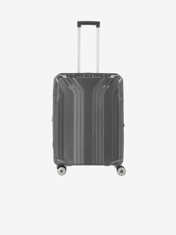 Travelite Σετ τριών ταξιδιωτικών βαλιτσών Travelite Elvaa 4w S,M,L Μαύρο