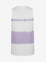 O'Neill Μωβ και λευκό γυναικείο O'Neill WOW TANKTOP μπλουζάκι με μοτίβο