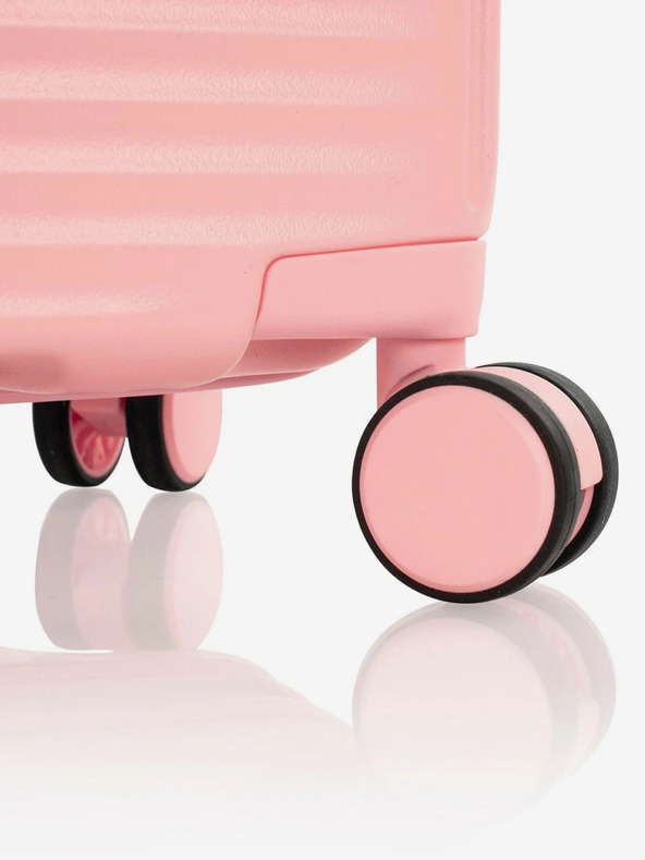 Heys Ροζ ταξιδιωτική βαλίτσα Heys Pastel M