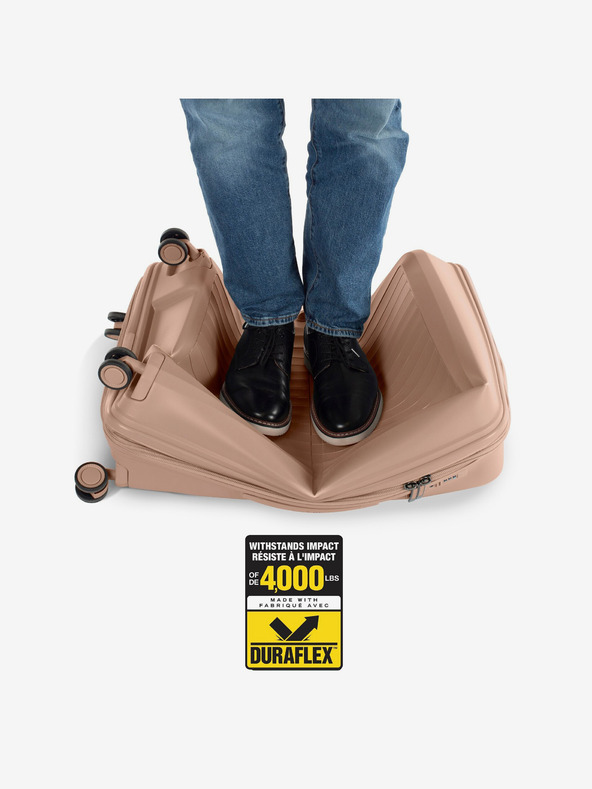 Heys Μπεζ ταξιδιωτική βαλίτσα Heys Airlite L