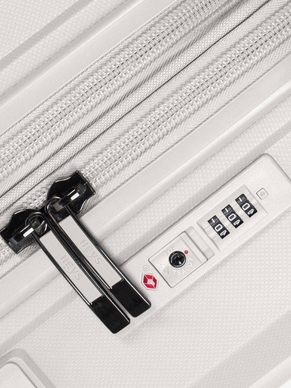 Heys Σετ τριών λευκών ταξιδιωτικών βαλιτσών Heys Airlite S,M,L