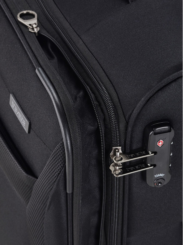 Travelite Σετ τριών ταξιδιωτικών βαλιτσών Travelite Chios S,M,L Μαύρο