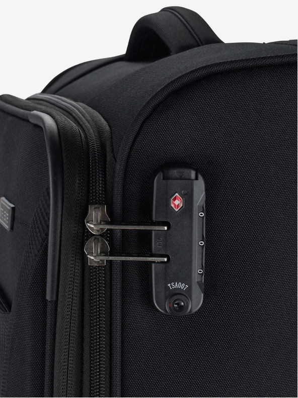 Travelite Σετ τριών ταξιδιωτικών βαλιτσών Travelite Chios S,M,L Μαύρο