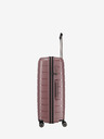 Travelite Σετ τριών ροζ ταξιδιωτικών βαλιτσών Travelite Air Base S,M,L