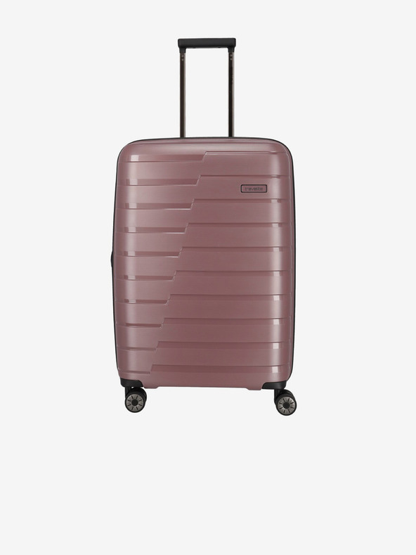 Travelite Σετ τριών ροζ ταξιδιωτικών βαλιτσών Travelite Air Base S,M,L
