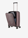 Travelite Ροζ ταξιδιωτική βαλίτσα Travelite Air Base 4w S Ταξιδιωτική βαλίτσα με μπροστινή τσέπη