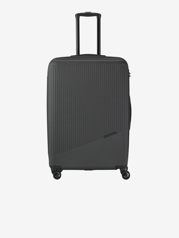 Travelite Σετ τριών ταξιδιωτικών βαλιτσών Travelite Bali σκούρο γκρι S,M,L