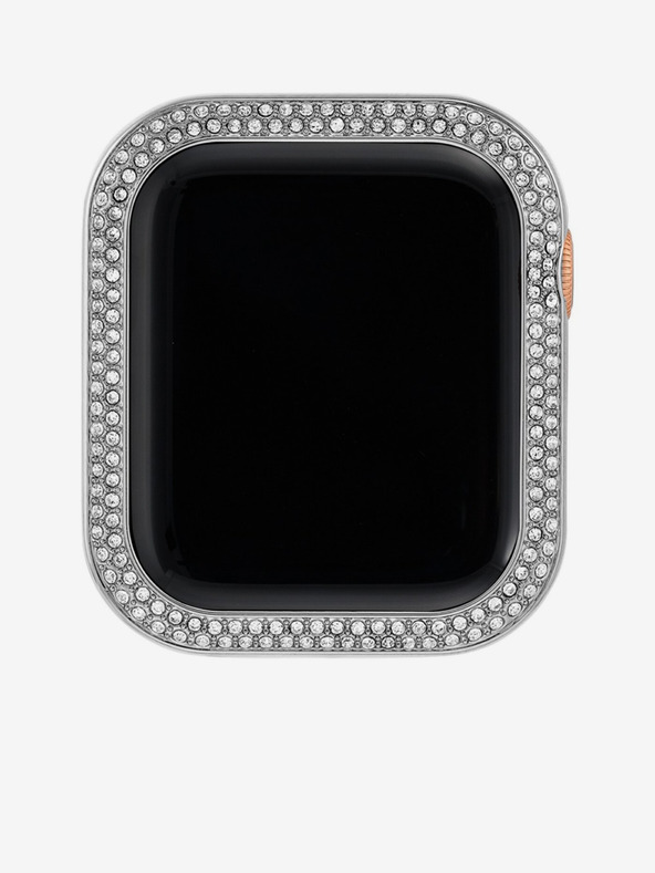 Anne Klein Lunette για Apple Watch 40mm με κρύσταλλα σε ασημί χρώμα Anne Klein