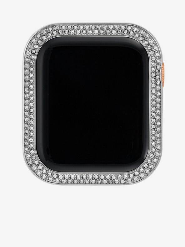 Anne Klein Lunette για Apple Watch με κρύσταλλα σε ασημί Anne Klein