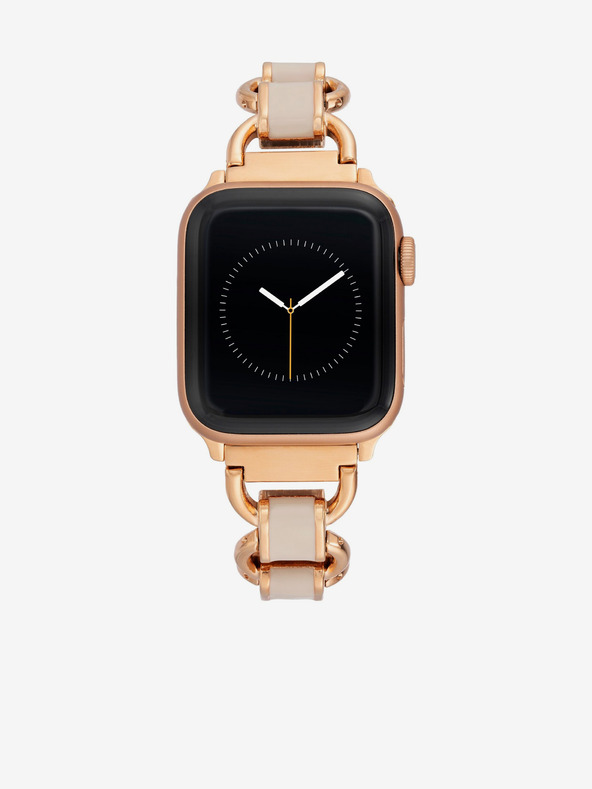 Anne Klein Γυναικείο λουράκι για Apple Watch 42/44/45/ultra 49mm σε ροζ χρυσό Anne Klein