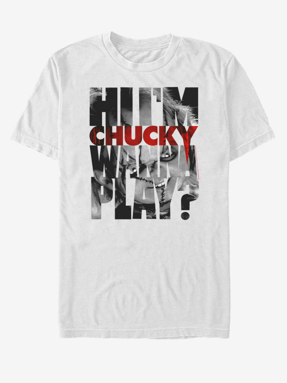 ZOOT.Fan Λευκό unisex t-shirt ZOOT.Fan NBCU Wanna Play