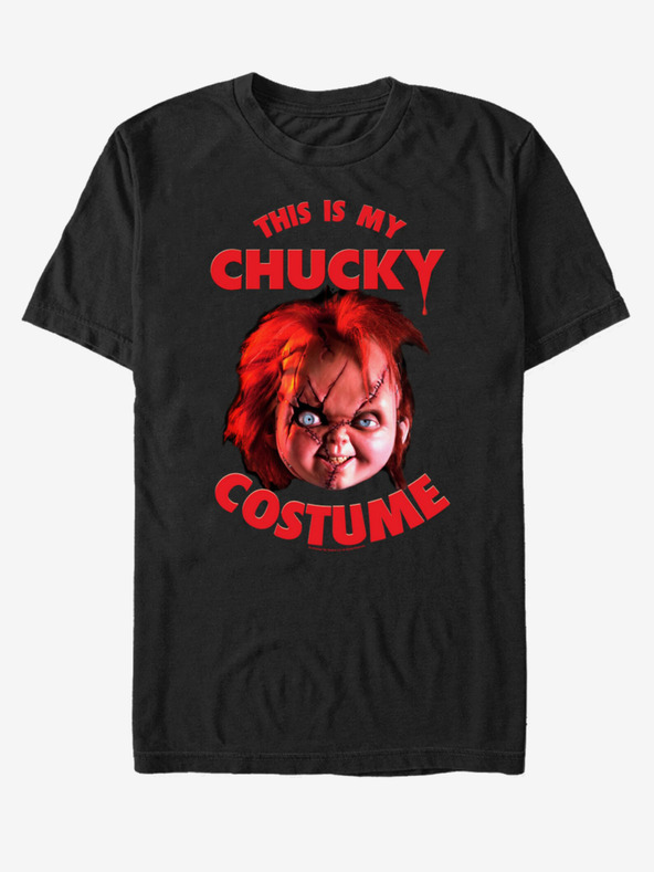 ZOOT.Fan Μαύρο unisex t-shirt ZOOT.Fan NBCU Chucky Costume