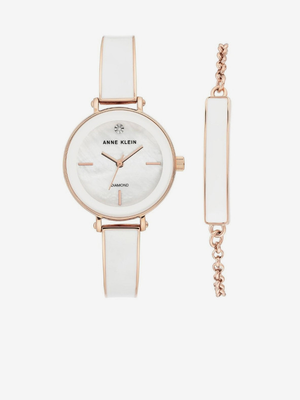 Anne Klein Λευκό γυναικείο ρολόι Anne Klein